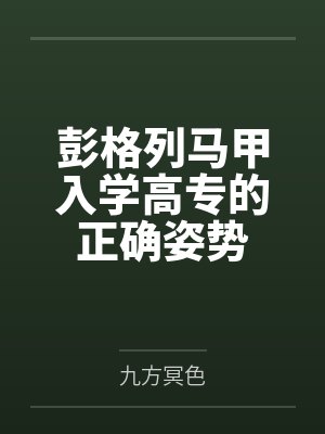 彭格列马甲入学高专的正确姿势封面