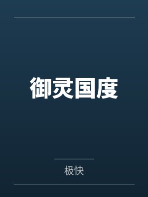 御灵国度封面