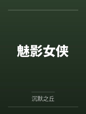 魅影女侠封面