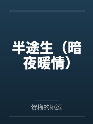 半途生(暗夜暖情)封面
